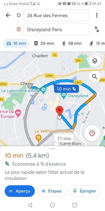 Le Splend'Id Disneyland Шеси Экстерьер фото